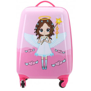 Dětský cestovní kufr s andělem 32l