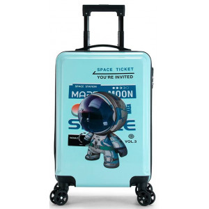 Dětský cestovní kufr s astronautem 45l