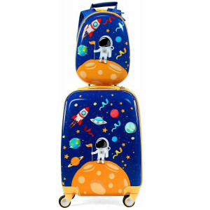 Dětský cestovní kufr vesmír 31 l + batoh