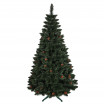 Vánoční borovice se šiškami 220 cm