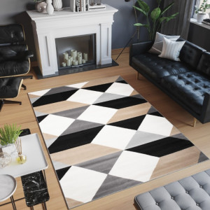 Vzorovaný moderní koberec