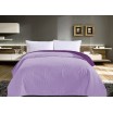 Oboustranné přehozy na postel fialové barvy