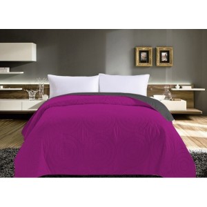 Kvalitní růžové přehozy na manželskou postel