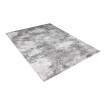 Šedý designový koberec s jemným vzorem