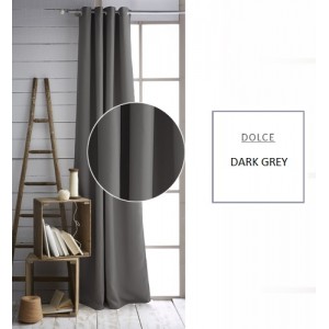 Interiérový závěs tmavě šedé barvy