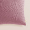 Dekorativní povlak na polštář v tmavě růžové barvě
