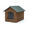 Zateplená bouda pro velikost psa. XL - 113 cm x 90 cm x 89 cm
