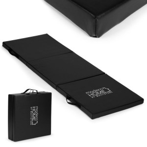Gymnastická matrace černá 182 x 60 cm
