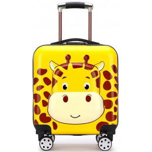 Dětský cestovní kufr s roztomilou žirafou 32l