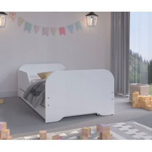 Dětská postel MIKI 160 x 80 cm bílá