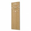 Nástěnné hodiny z bambusového dřeva