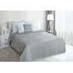 Luxusní přehoz na postel šedé barvy