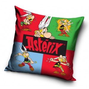 Asterix barevný dětský bavlněný povlak na polštář 