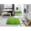 Zelené koberečky do koupelny