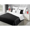 Elegantní oboustranné povlečení na postel v černé barvě